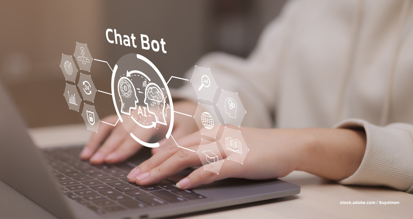 Dialog mit einem Chatbot